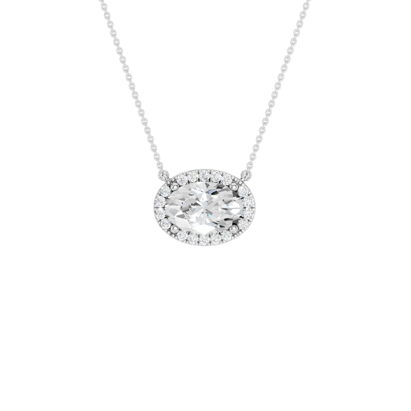 Lab Grown Diamond Pendant The Yellow Door Brooklyn, NY