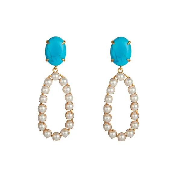 Couture Fashion Earrings The Yellow Door Brooklyn, NY