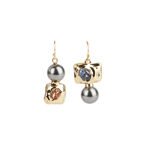 Alexis Bittar - Mismatched Crumpled Wire Earring