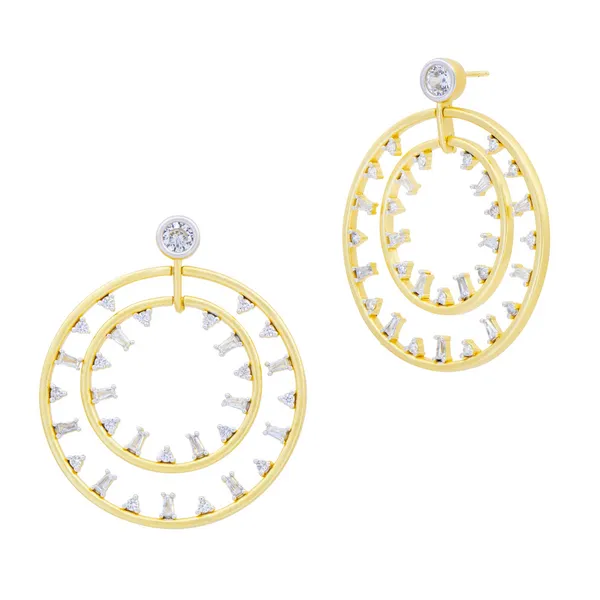 Couture Fashion Earrings The Yellow Door Brooklyn, NY