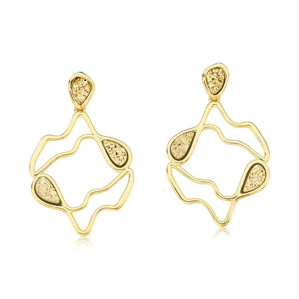 Couture Fashion Earrings The Yellow Door Brooklyn, NY