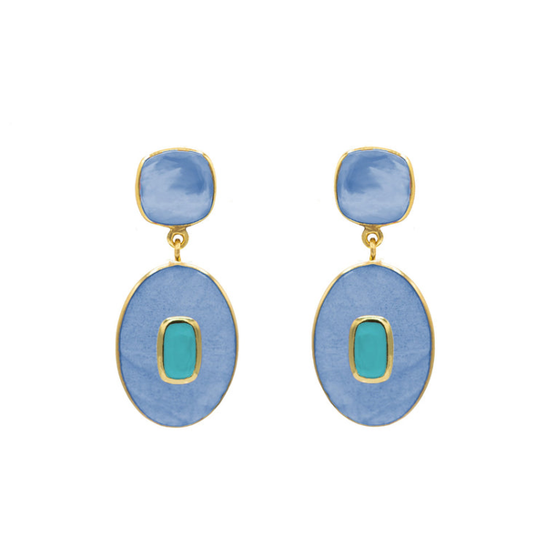 Couture Fashion Earrings The Yellow Door Brooklyn, NY