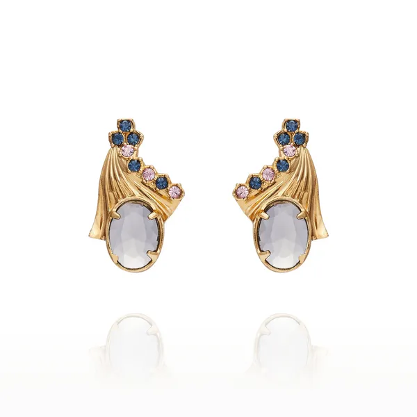 Couture Fashion Earrings The Yellow Door Brooklyn, NY