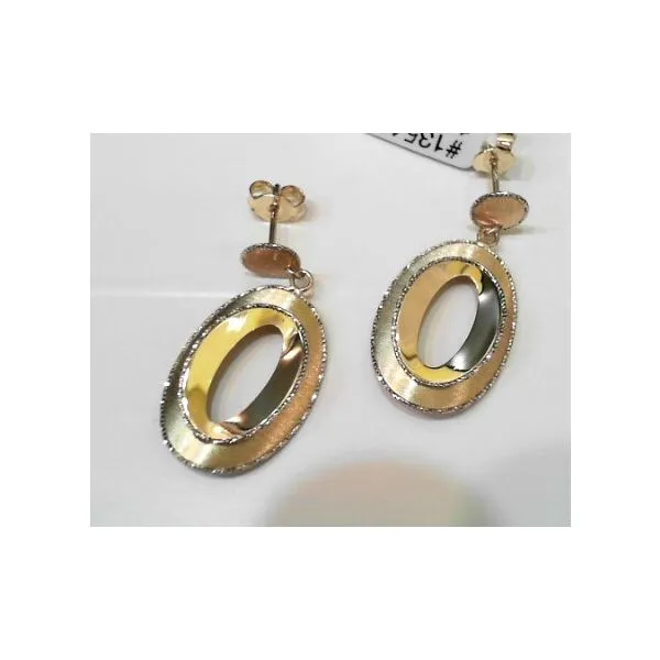 Gold Earrings The Yellow Door Brooklyn, NY