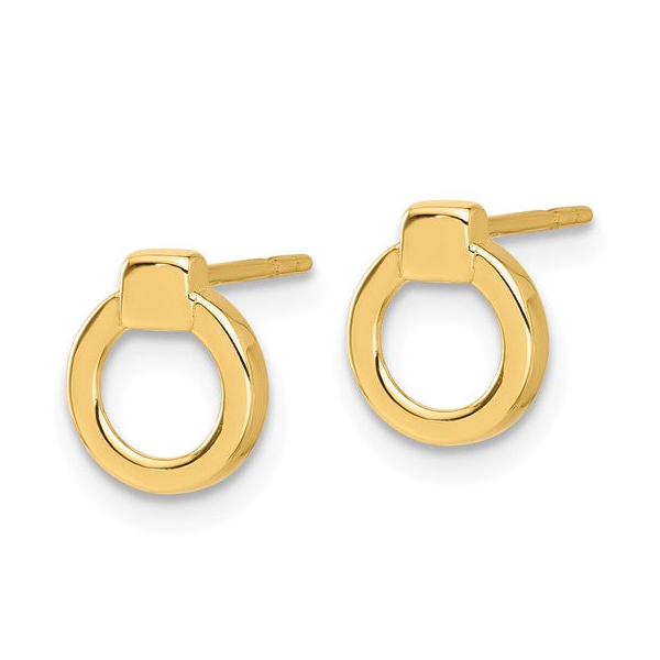 Gold Earrings The Yellow Door Brooklyn, NY