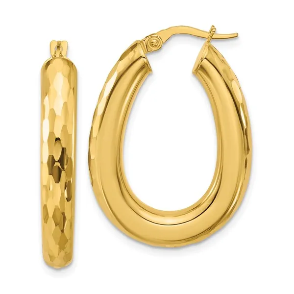 Gold Earrings The Yellow Door Brooklyn, NY