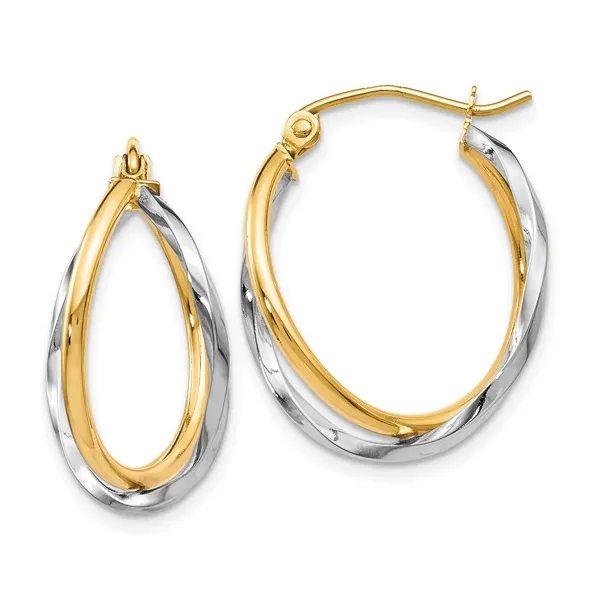 Gold Earrings The Yellow Door Brooklyn, NY