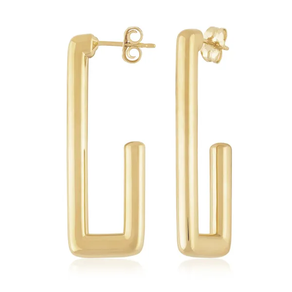 Gold Earrings The Yellow Door Brooklyn, NY