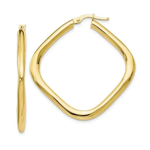 Gold Earrings The Yellow Door Brooklyn, NY