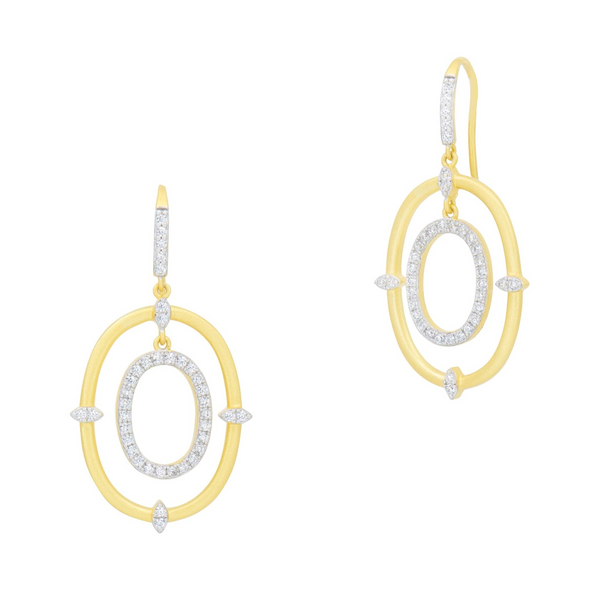 Silver Earrings The Yellow Door Brooklyn, NY