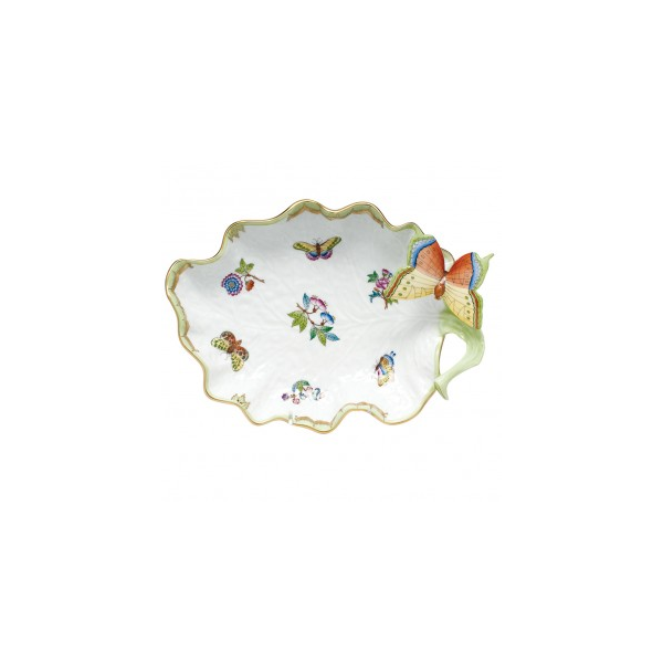 Herend Large Butterfly Leaf Dish The Yellow Door Brooklyn, NY