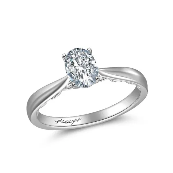 Natural Diamond Engagement Ring Thomas A. Davis Jewelers Holland, MI