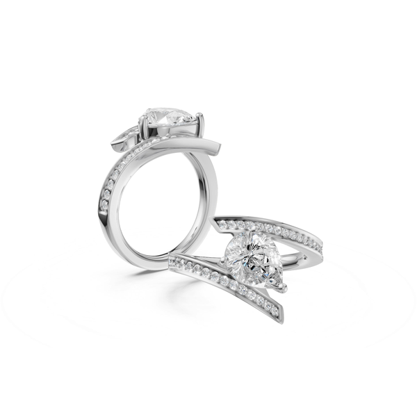 Natural Diamond Engagement Ring Thomas A. Davis Jewelers Holland, MI