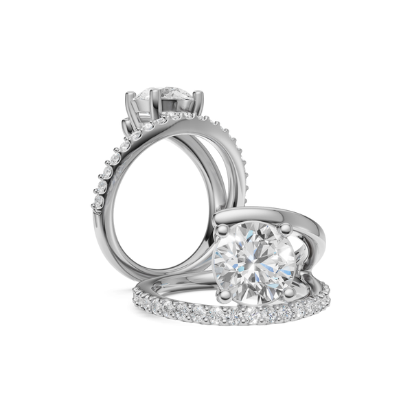 Natural Diamond Engagement Ring Thomas A. Davis Jewelers Holland, MI