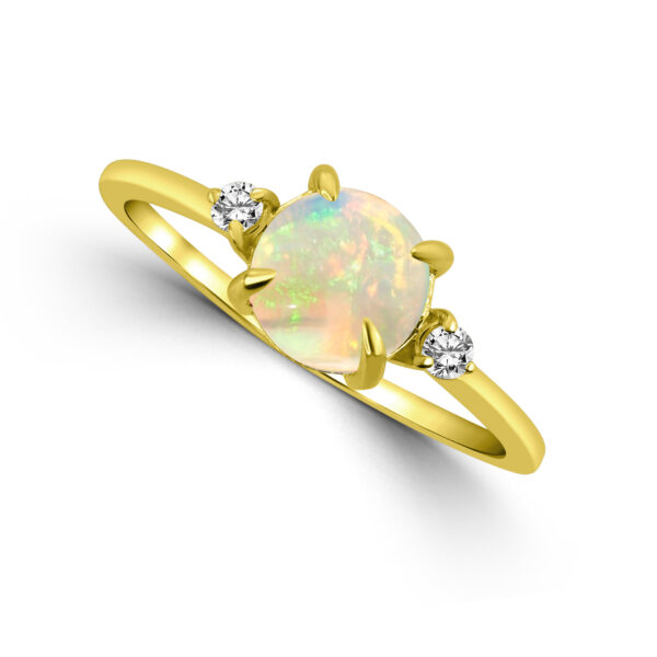 Colored Stone Ring Thomas A. Davis Jewelers Holland, MI