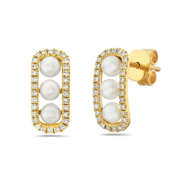 Pearl Earrings Thomas A. Davis Jewelers Holland, MI