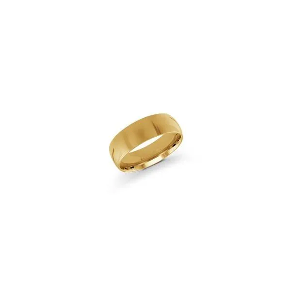 Gold Men's Wedding Band Thomas A. Davis Jewelers Holland, MI