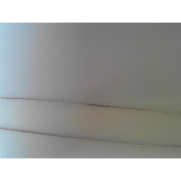 Silver Chain Thomas A. Davis Jewelers Holland, MI