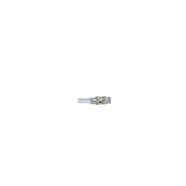 14K White Gold Diamond Engagement Ring Image 2 Tipton's Fine Jewelry Lawton, OK