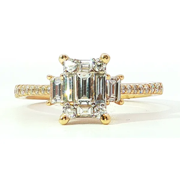 14K Yellow Gold Diamond Engagement Ring Tipton's Fine Jewelry Lawton, OK