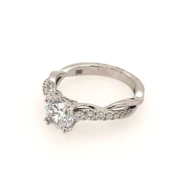 14Kt White Gold Diamond Engagement Ring Tipton's Fine Jewelry Lawton, OK