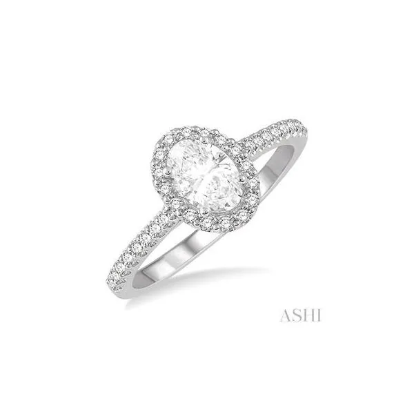 14Kt White Gold Diamond Engagement Ring Tipton's Fine Jewelry Lawton, OK