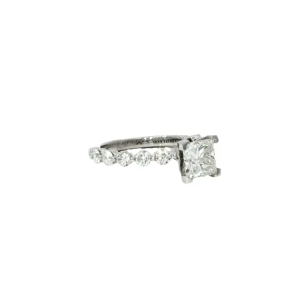 14Kt White Gold Diamond Engagement Ring Image 2 Tipton's Fine Jewelry Lawton, OK