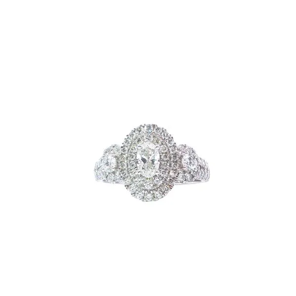 10K White Gold Diamond Engagement Ring Tipton's Fine Jewelry Lawton, OK