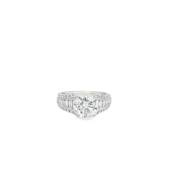 18K White Gold Diamond Engagement Ring Tipton's Fine Jewelry Lawton, OK