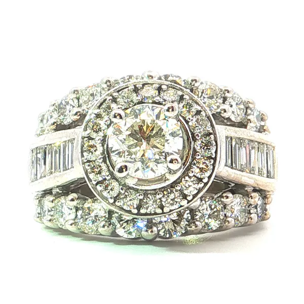 Diamond Wedding Set in 14K White Gold Tipton's Fine Jewelry Lawton, OK
