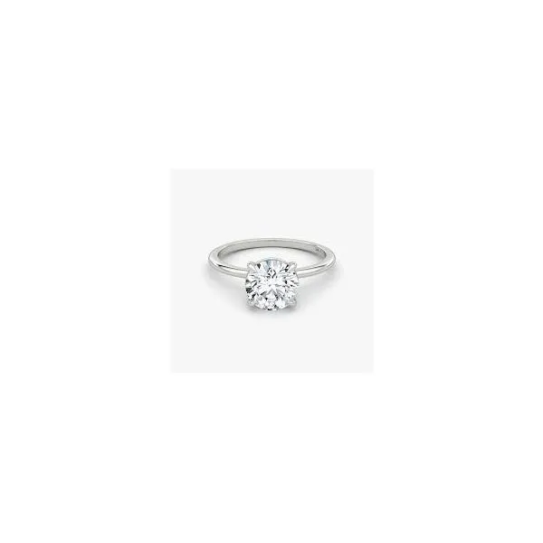 14K White Gold Lab Grown Diamond Engagement Ring Tipton's Fine Jewelry Lawton, OK