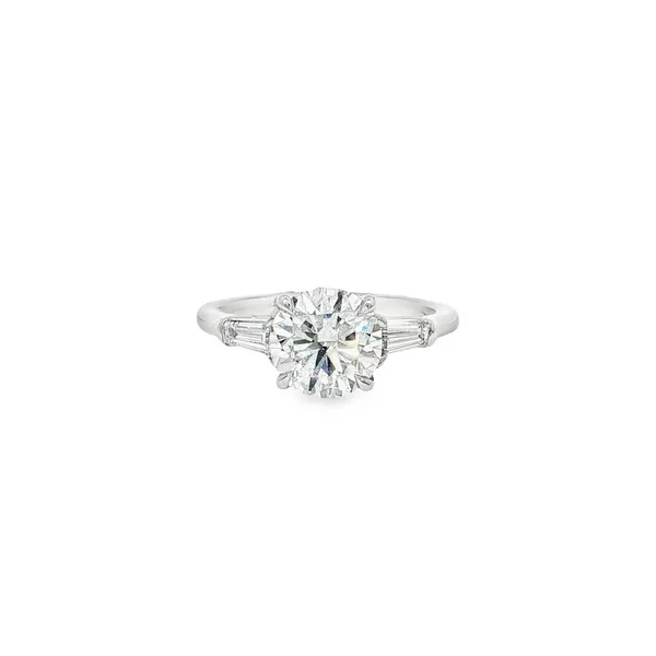 14Kt White Gold Lab Grown Diamond Engagement Ring Tipton's Fine Jewelry Lawton, OK