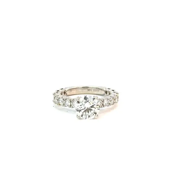 14Kt White Gold Lab Grown Diamond Engagement Ring Tipton's Fine Jewelry Lawton, OK