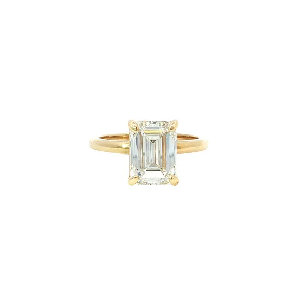14Kt Yellow Gold Lab Grown Diamond Engagement Ring Tipton's Fine Jewelry Lawton, OK