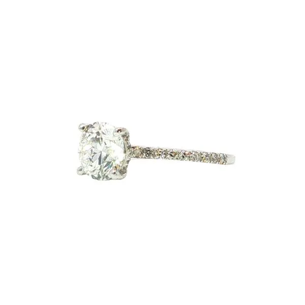 14Kt White Gold Lab Grown Diamond Engagement Ring Tipton's Fine Jewelry Lawton, OK