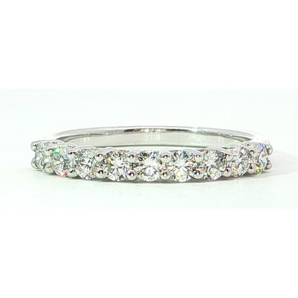 18K White Gold Ladies Diamond Wedding Band Tipton's Fine Jewelry Lawton, OK