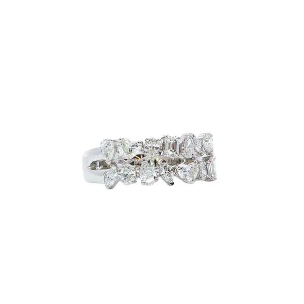 Ladies Diamond Wedding Band Image 2 Tipton's Fine Jewelry Lawton, OK