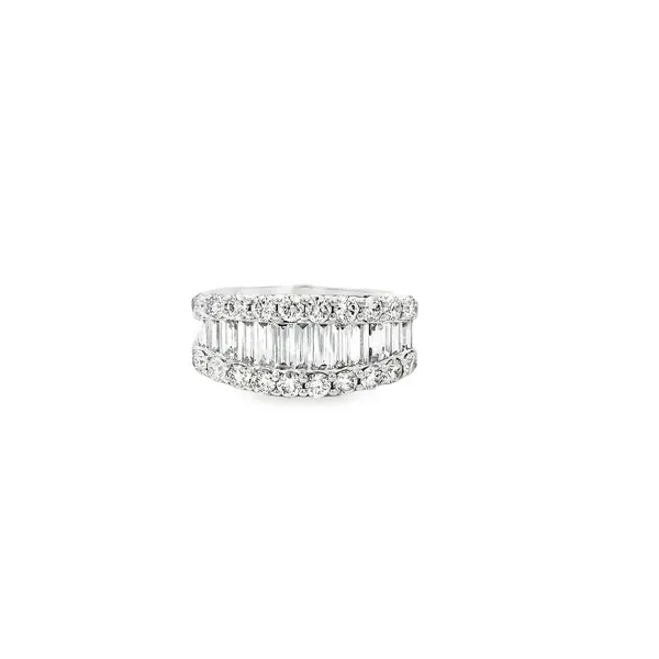 14Kt White Diamond Wedding Band Tipton's Fine Jewelry Lawton, OK