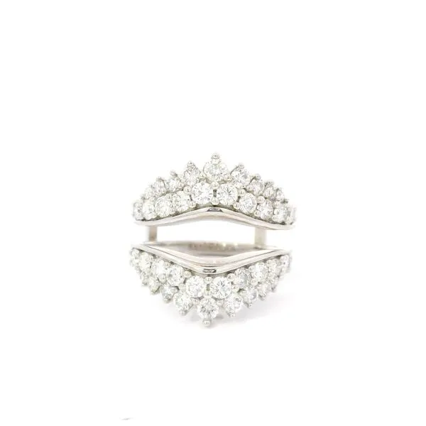 14K White Gold Ladies Diamond Wedding Band Tipton's Fine Jewelry Lawton, OK