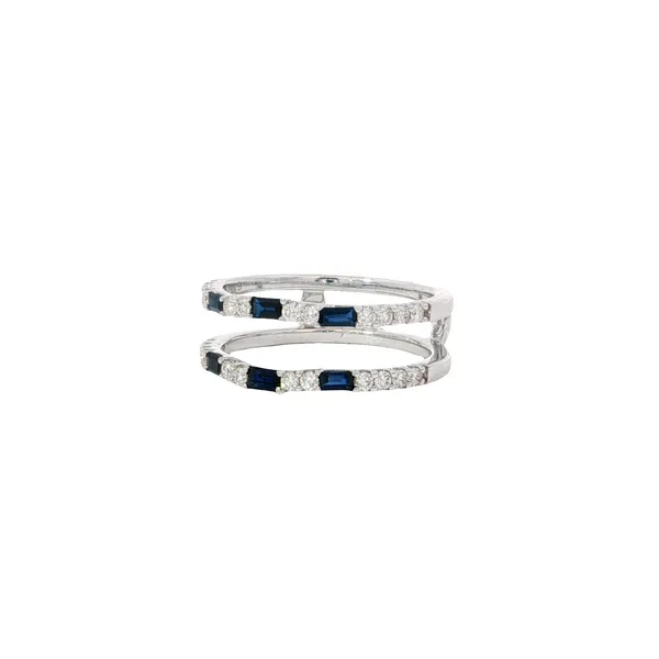 14K White Gold Ladies Diamond Wedding Band Image 2 Tipton's Fine Jewelry Lawton, OK