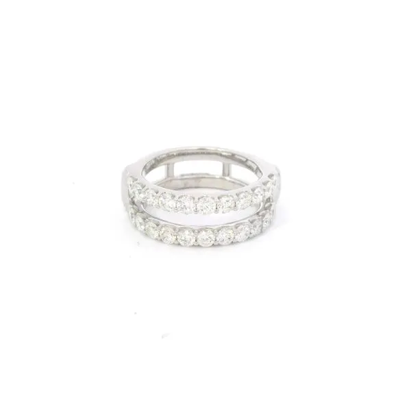 14K White Gold Ladies Diamond Wedding Band Tipton's Fine Jewelry Lawton, OK