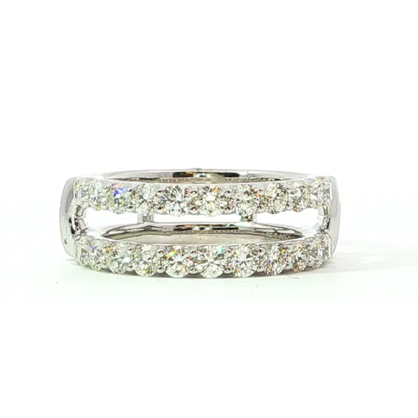 14K White Gold Ladies Diamond Wedding Band Tipton's Fine Jewelry Lawton, OK