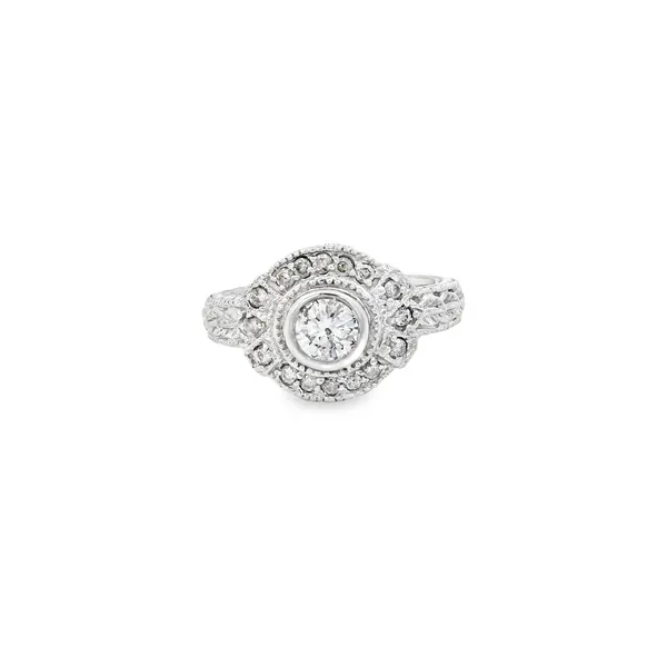 14K White Gold Ladies Diamond Fashion Ring Tipton's Fine Jewelry Lawton, OK