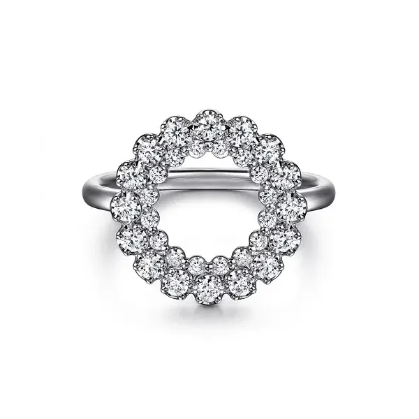 14K White Gold Ladies Diamond Fashion Ring Tipton's Fine Jewelry Lawton, OK