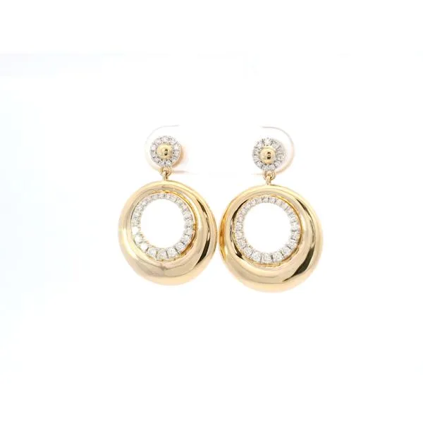 14KTT Diamond Earrings Tipton's Fine Jewelry Lawton, OK