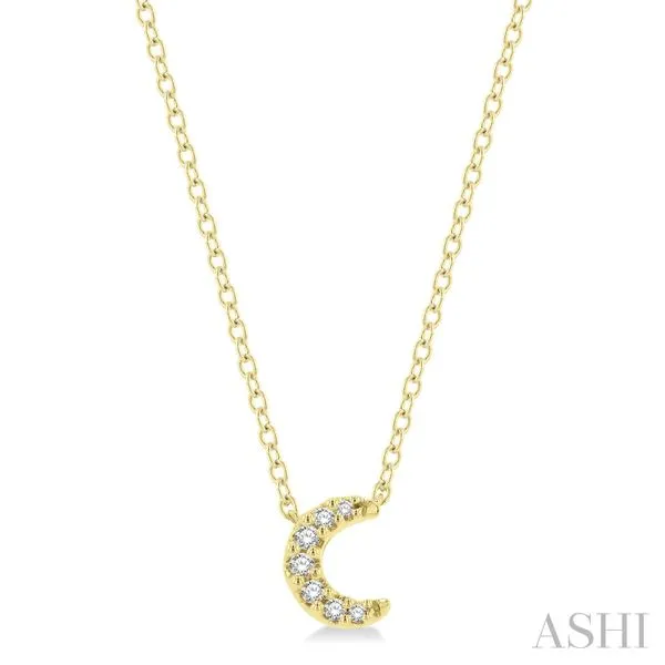 10K Yellow Gold Diamond Pendant Tipton's Fine Jewelry Lawton, OK