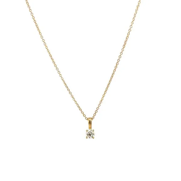 14K Yellow Gold Diamond Pendant Tipton's Fine Jewelry Lawton, OK