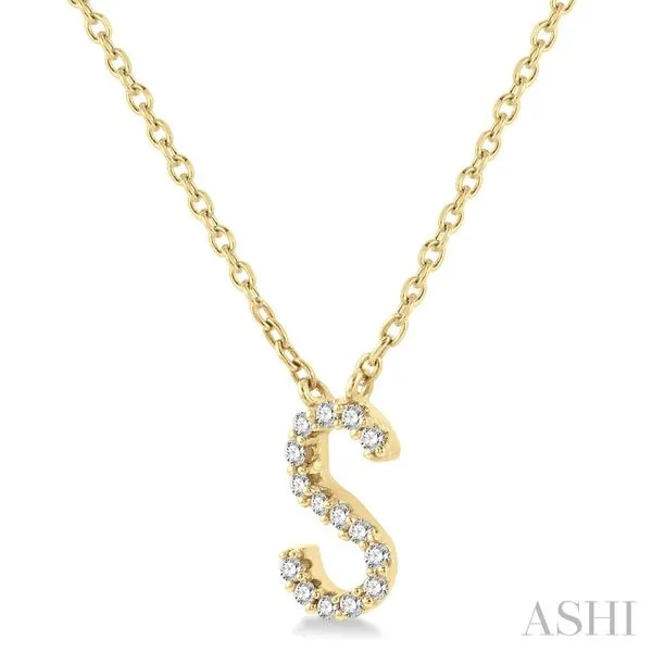 10K Yellow Gold Diamond Pendant Tipton's Fine Jewelry Lawton, OK