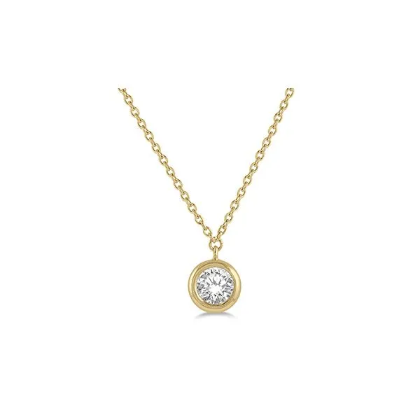 14K Yellow Gold Diamond Pendant Tipton's Fine Jewelry Lawton, OK