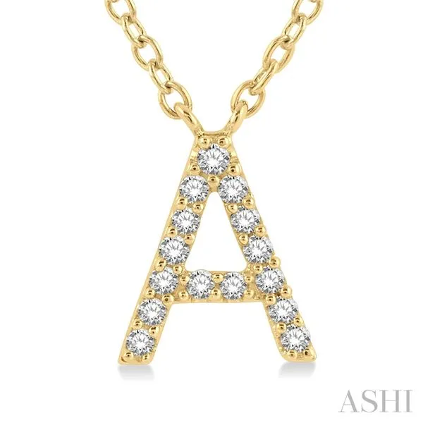 10K Yellow Gold Diamond Pendant Tipton's Fine Jewelry Lawton, OK